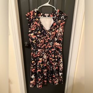 Bold Floral Dress